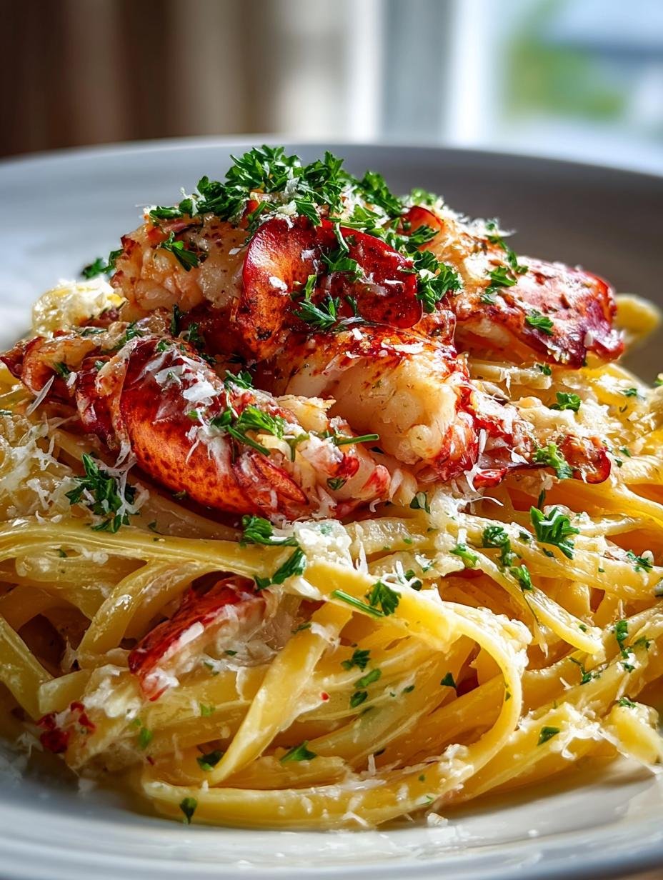 Decadent Buttered Lobster Pasta: 5 Simple Steps - Decadent Buttered Lobster Pasta - additional detail