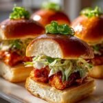 Dragon Chicken Sliders with