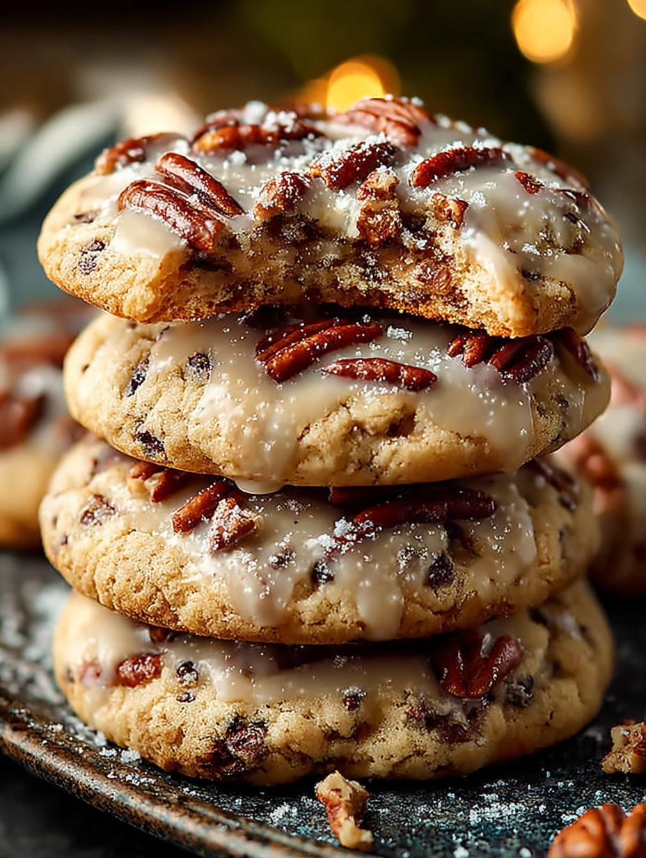 Indulge in 24 Frosted Butter Pecan Cookies Today - Frosted Butter Pecan Cookies - main visual representation