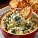 Healthy Spinach Artichoke Dip