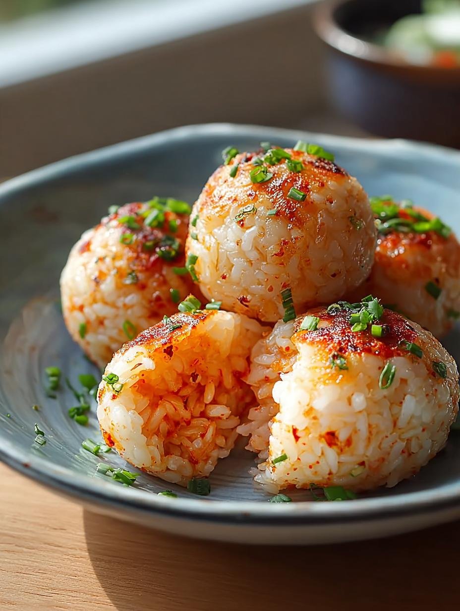 Kimchi Rice Balls