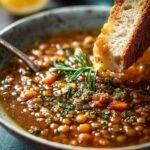 Lentil Soup with Lemon
