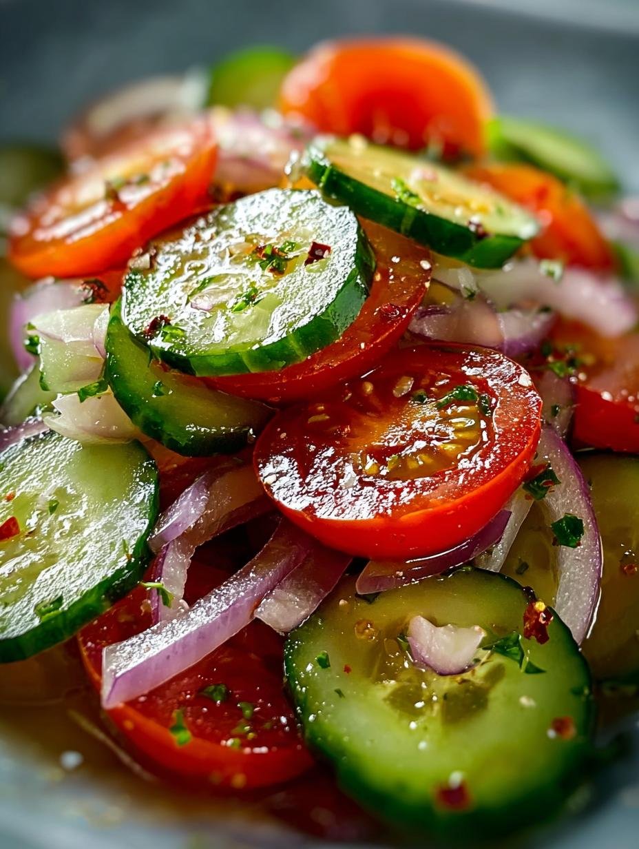 Marinated Cucumbers Onions Tomatoes: 5 Zesty Variations