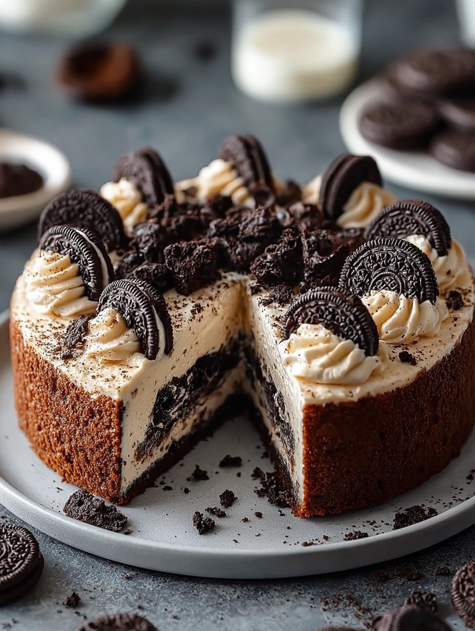 Decadent Oreo Cookie Cake That Will Blow Your Mind - Oreo Cookie Cake - main visual representation
