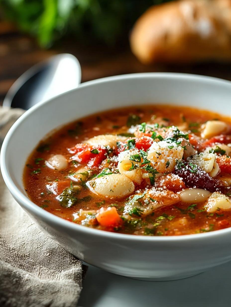 Warm Up with Hearty Pasta Fagioli Soup Delight - Pasta Fagioli Soup - main visual representation