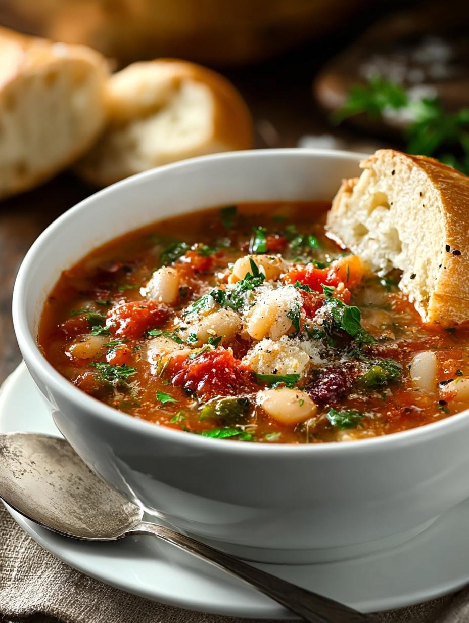 Warm Up with Hearty Pasta Fagioli Soup Delight