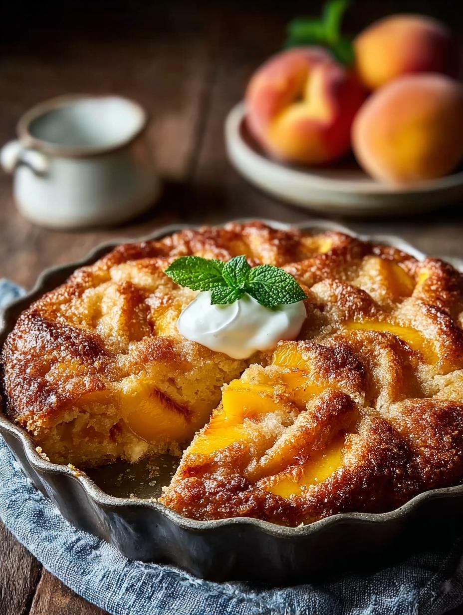 Easy Peach Cobbler Recipe: 5 Reasons to Indulge Today - Peach Cobbler - additional detail