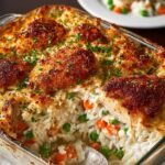 Peek Chicken Rice Casserole