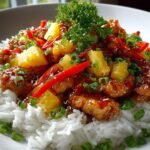 Pineapple Chicken Rice Sweet