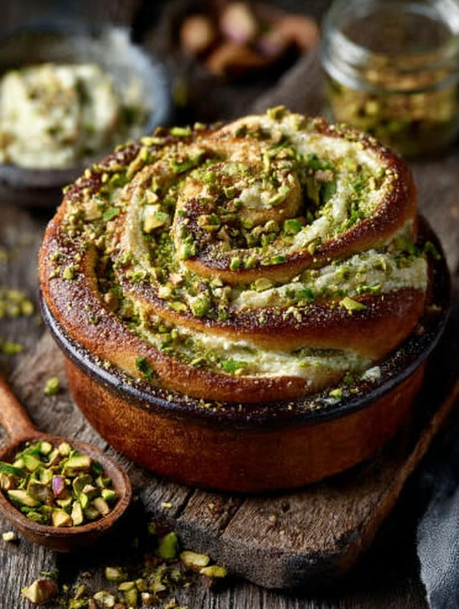Pistachio Butter Tahini Swirl: A Creamy Delight