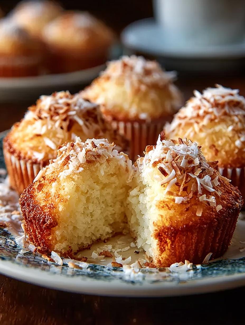 Portuguese Coconut Cakes: 12 Soft and Sweet Delights - Portuguese Coconut Cakes - main visual representation