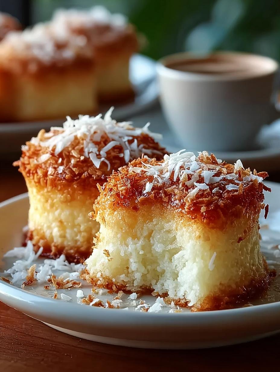 Portuguese Coconut Cakes: 12 Soft and Sweet Delights - Portuguese Coconut Cakes - additional detail