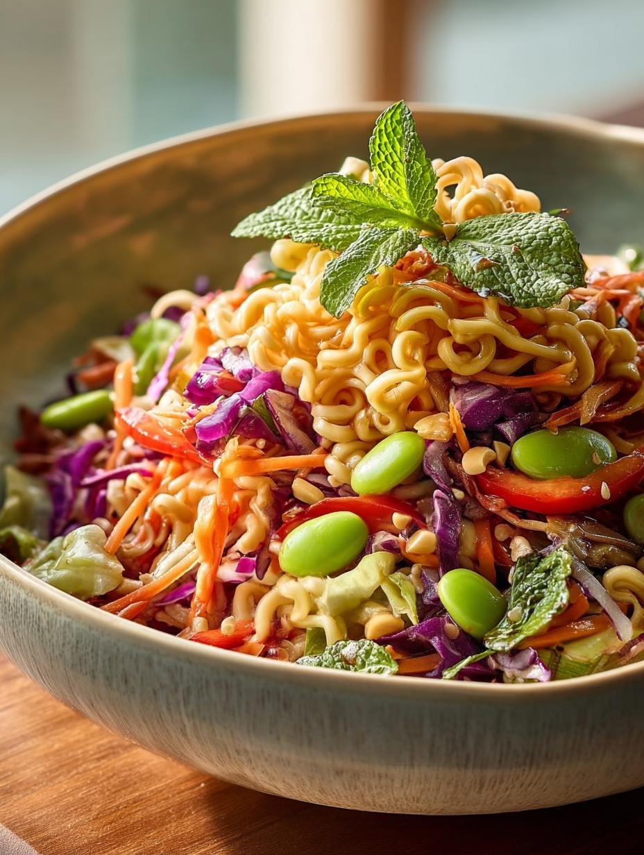 Ramen Noodle Salad: 7 Reasons to Love This Crunchy Dish - Ramen Noodle Salad - main visual representation
