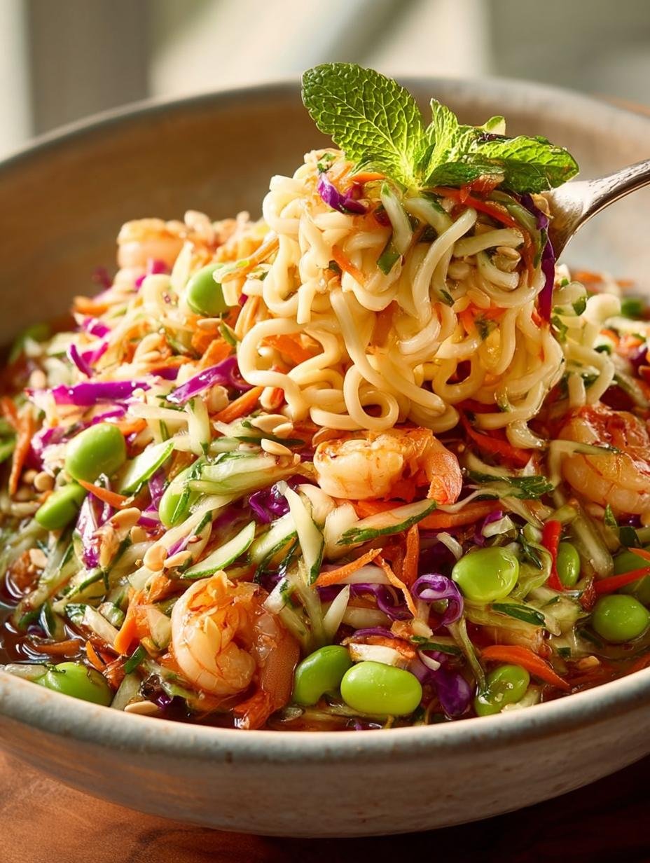 Ramen Noodle Salad: 7 Reasons to Love This Crunchy Dish - Ramen Noodle Salad - additional detail