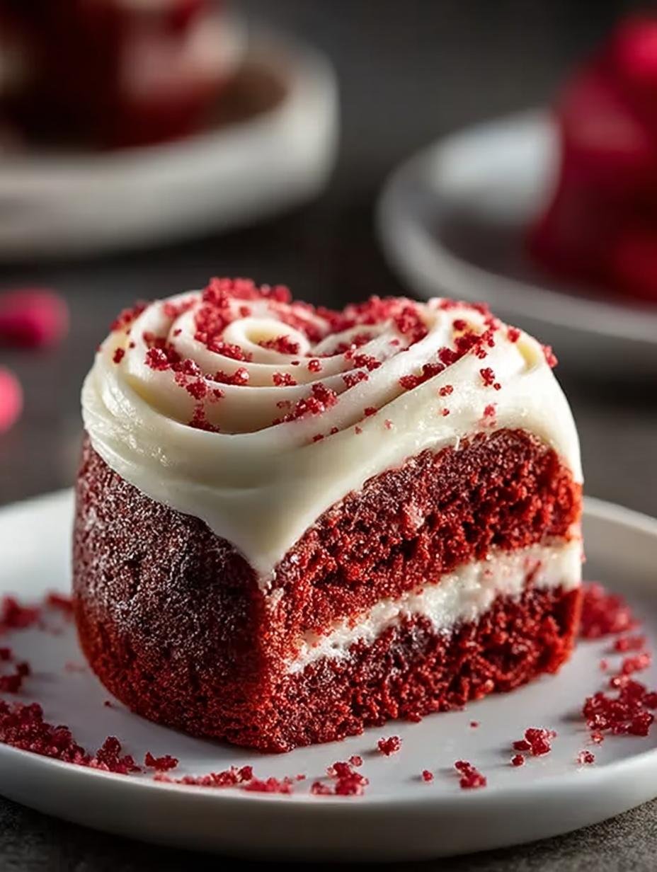 Red Velvet Valentines Day Cinnamon Rolls for Romance - Red Velvet Valentines Day - main visual representation