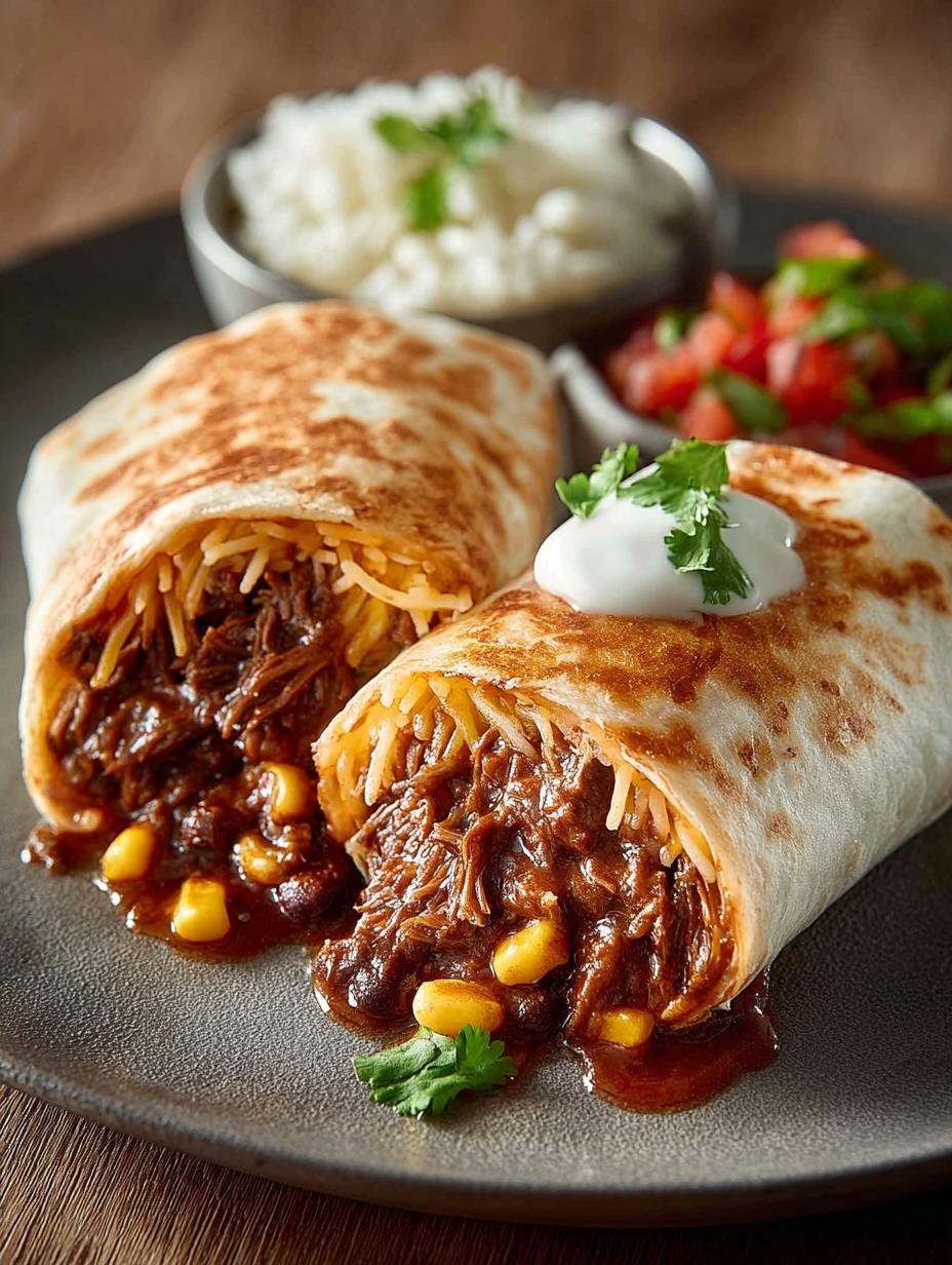 Shredded Beef Burritos: 8 Reasons to Love This Recipe - Shredded Beef Burritos - additional detail