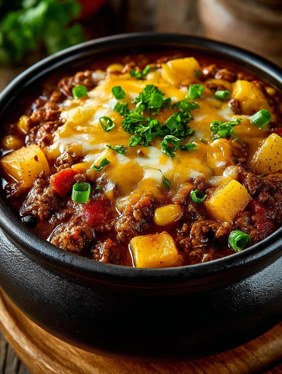 Slow Cooker Cowboy Casserole