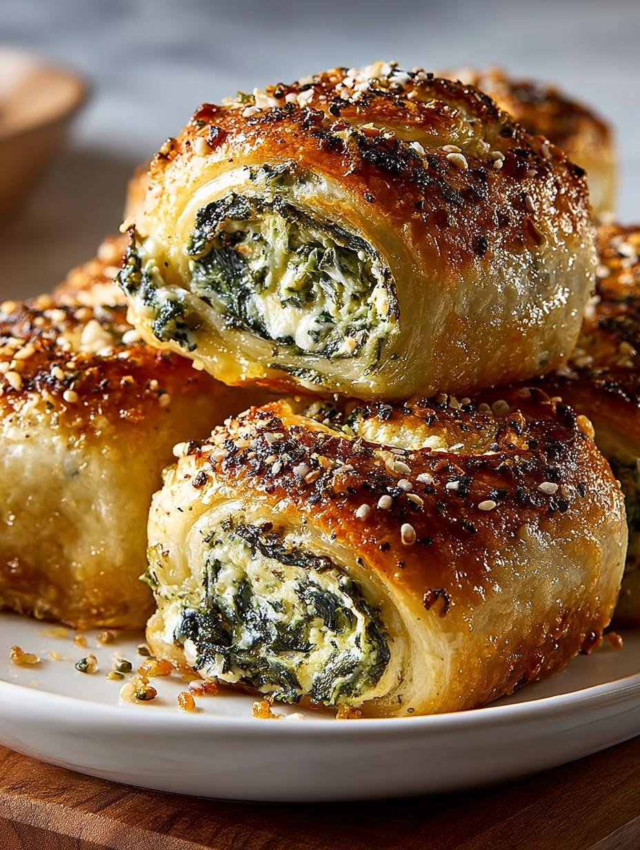 Irresistible Spinach Artichoke Dip Rolls to Delight You