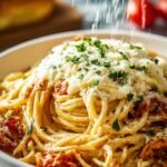 Tiktok Alfredo Spaghetti