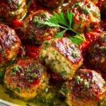 Turkey Pesto Meatballs