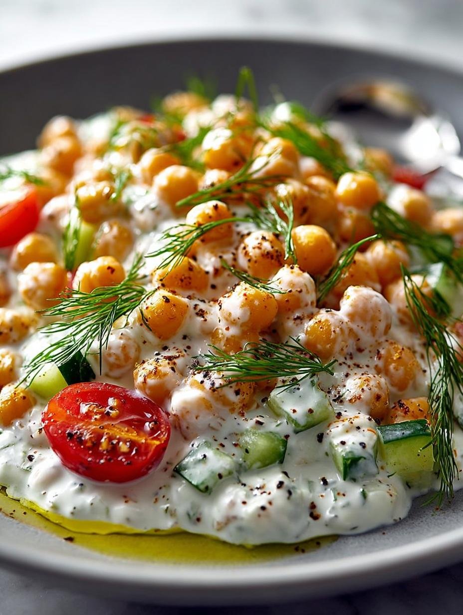 Delicious Tzatziki Chickpea Salad for Every Occasion