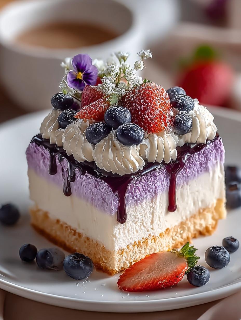 Delicious Ube Tres Leches Cake for Sweet Moments - Ube Tres Leches Cake - additional detail