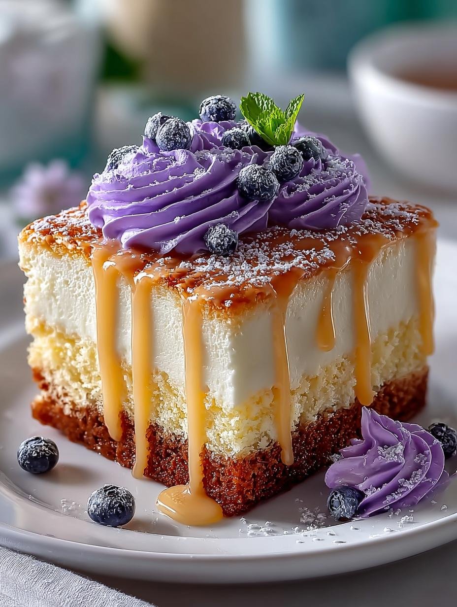 Delicious Ube Tres Leches Cake for Sweet Moments