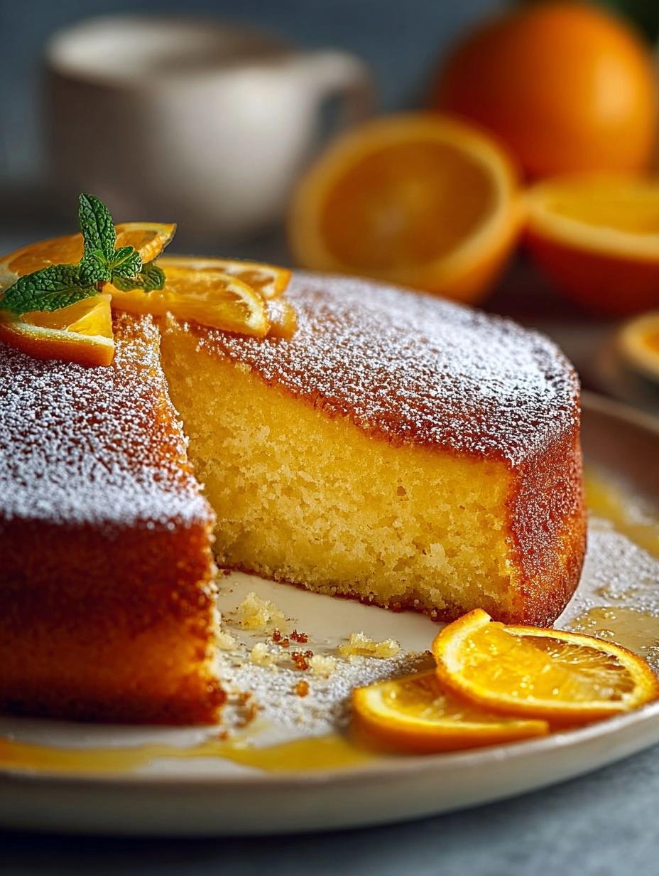 Whole Orange Cake: 7 Reasons to Love This Citrus Delight - Whole Orange Cake - additional detail